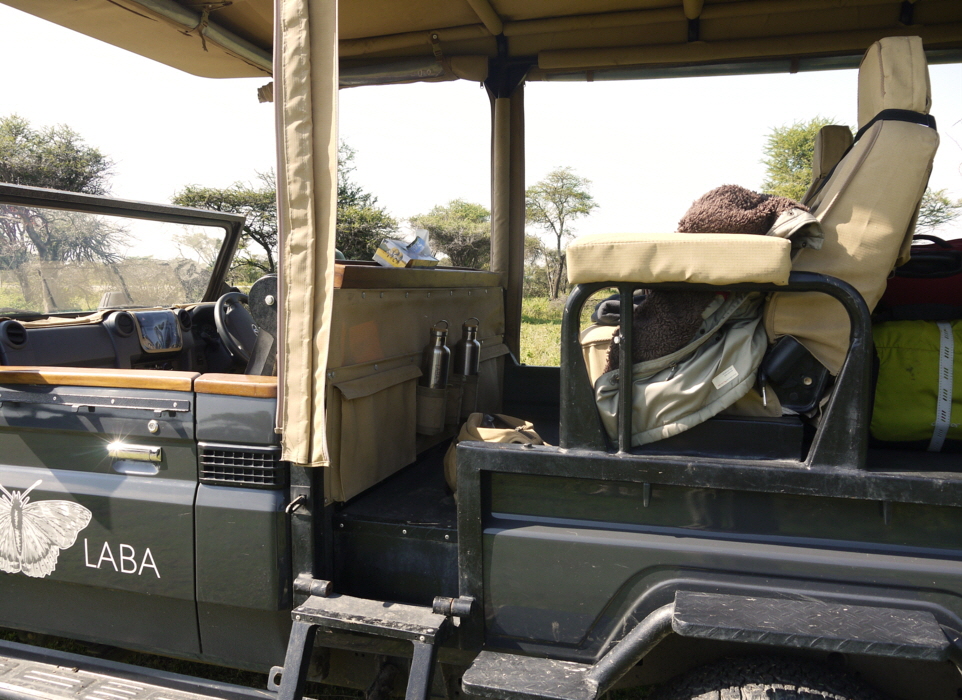 viel Platz im Safariauto